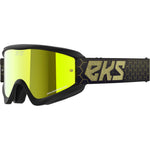 Flat Out Mirror Goggle Blk/Gld Metallic Gold Mirror
