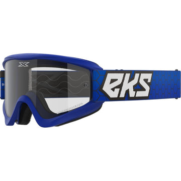 EKS Gox Flat Out Goggle Royal Blue Clear Lens