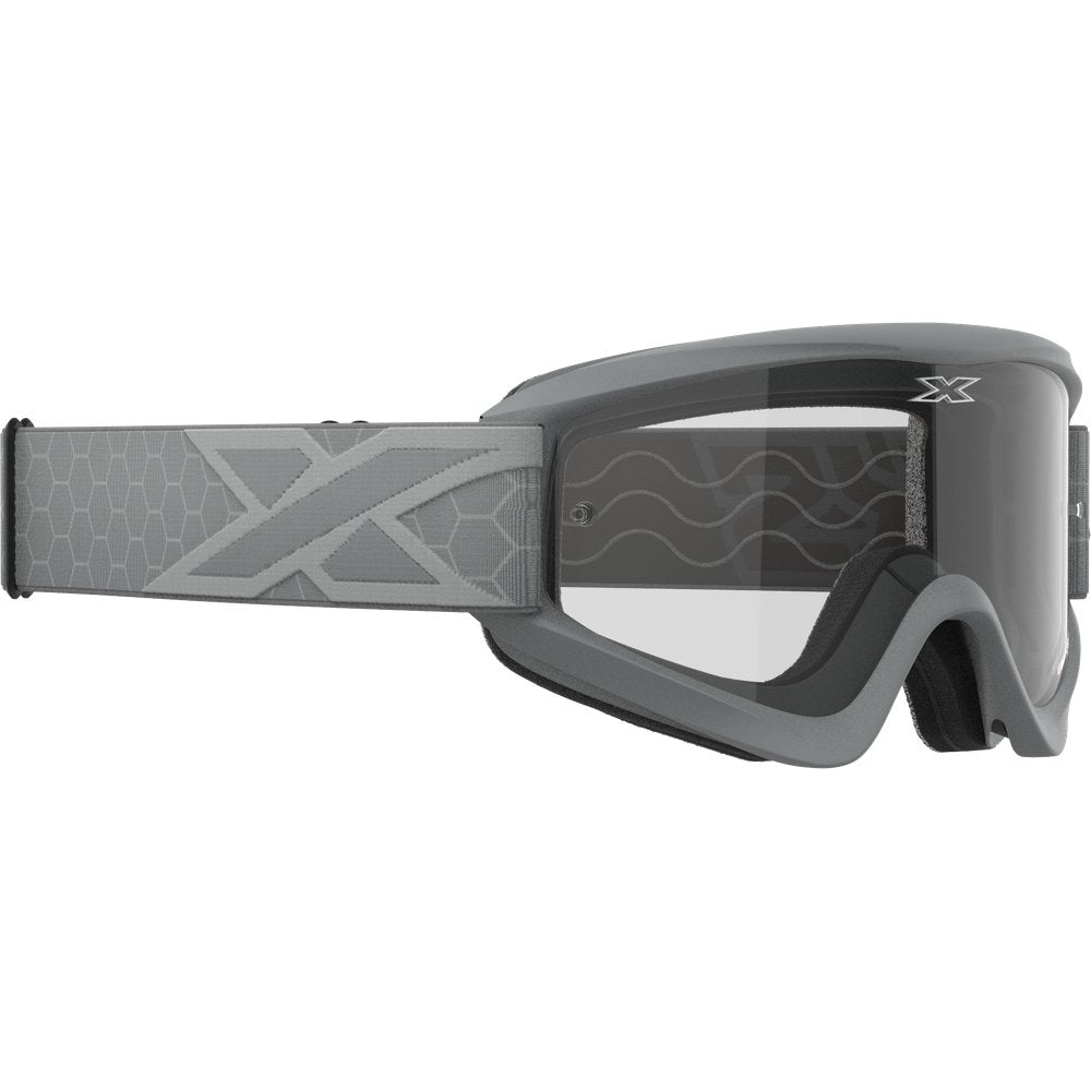 Flat Out Clear Goggle Grey Clear