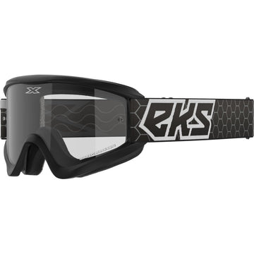Flat Out Clear Goggle Black/White Clear