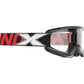 Flat Out Goggle Red/Black W/Clear Lens
