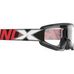 Flat Out Goggle Red/Black W/Clear Lens