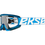 Flat Out Goggle Liquid Cyan W/Clear Lens