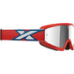Flatout Red/White/Blue Silver Mirror