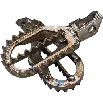Titanium Foot Pegs Gas/Husq/Ktm Stark 10mm Back