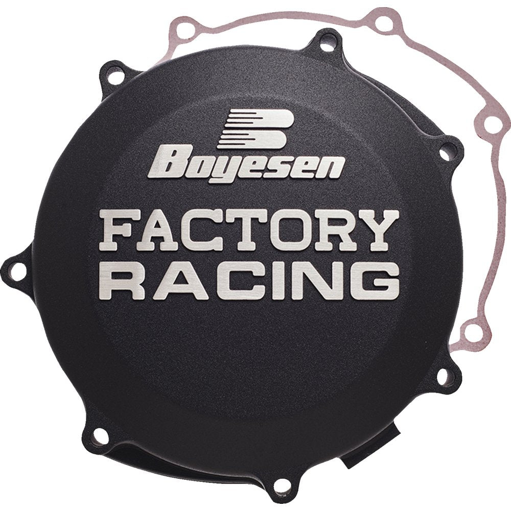 BOYESEN Clutch Cover - Black - Kawasaki CC-17CB