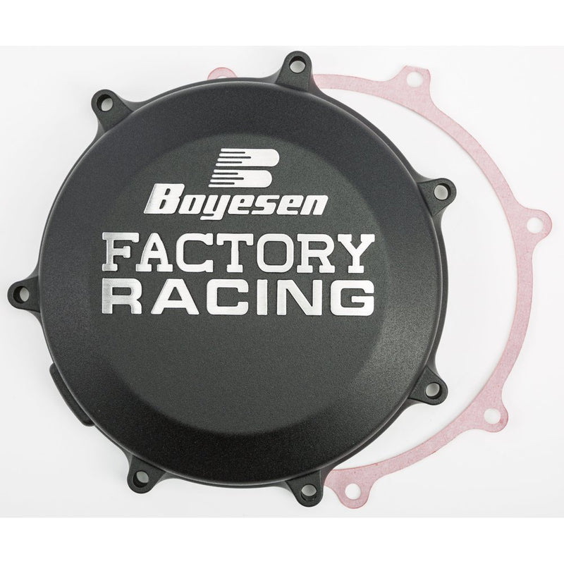 Factory Racing Clutch Cover Kaw Black