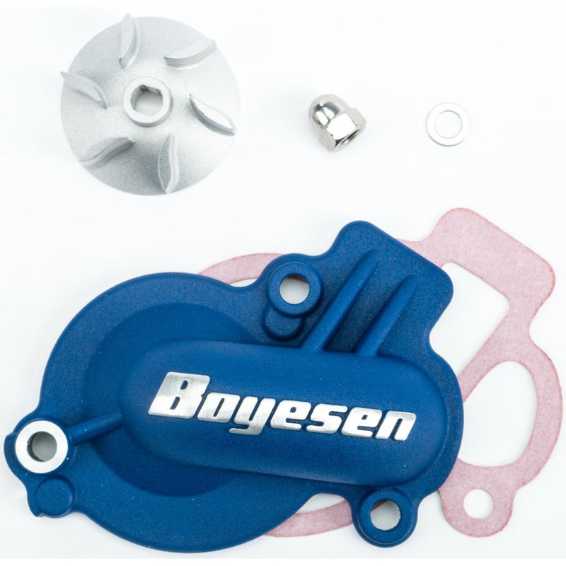 Waterpump Cover & Impeller Kit Blue Ktm/Hus/Gas