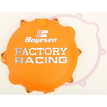 Factory Racing Clutch Cover Orange