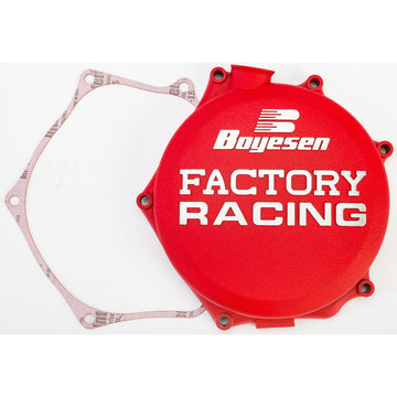 Factory Racing Clutch Cover Red