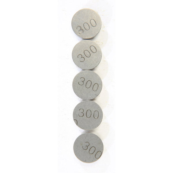 Valve Shims 3.00mmx13mm 5/Pk