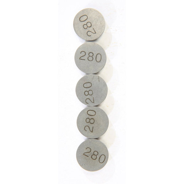 Valve Shims 2.80mmx13mm 5/Pk