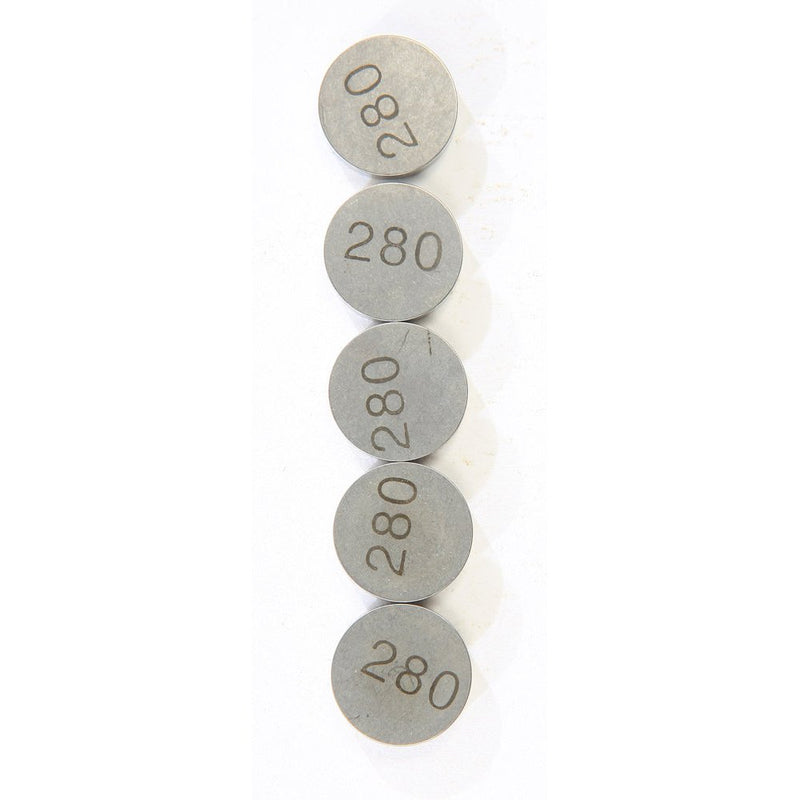 Valve Shims 2.80mmx13mm 5/Pk