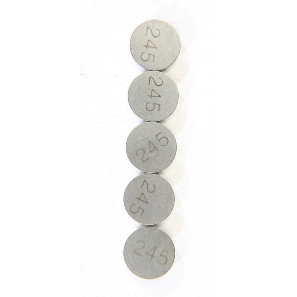 Valve Shims 2.45mmx13mm 5/Pk