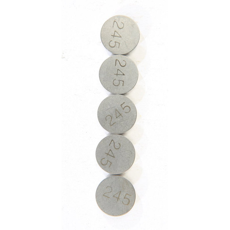 Valve Shims 2.45mmx13mm 5/Pk