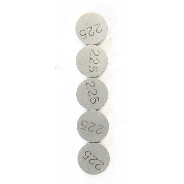 Valve Shims 2.25mmx13mm 5/Pk