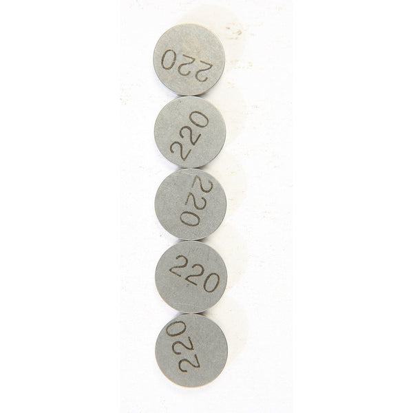 Valve Shims 2.20mmx13mm 5/Pk