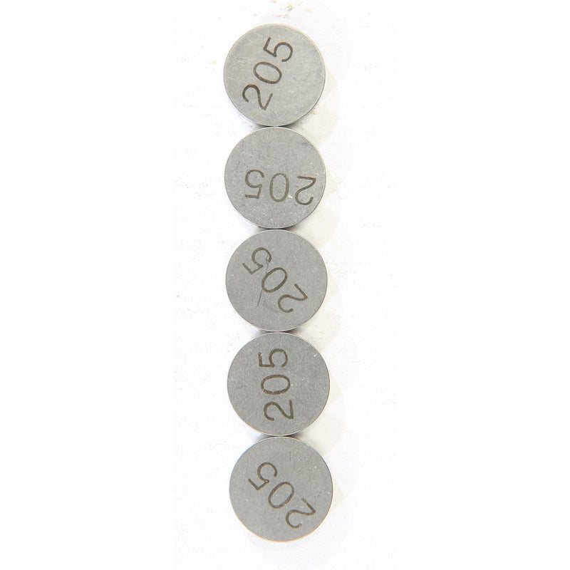 Valve Shims 2.05mmx13mm 5/Pk
