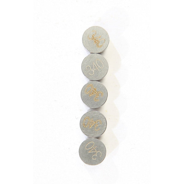 Valve Shims 3.40mmx7.5mm 5/Pk