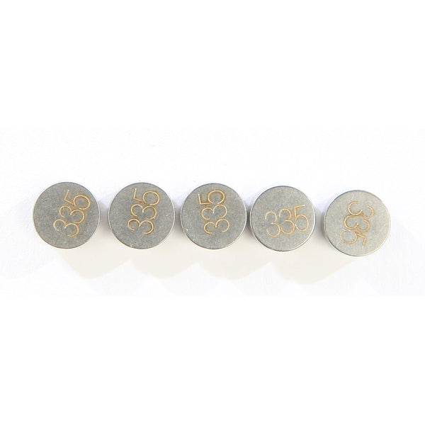 Valve Shims 3.35mmx7.5mm 5/Pk