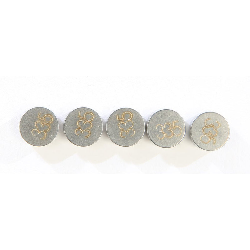 Valve Shims 3.35mmx7.5mm 5/Pk