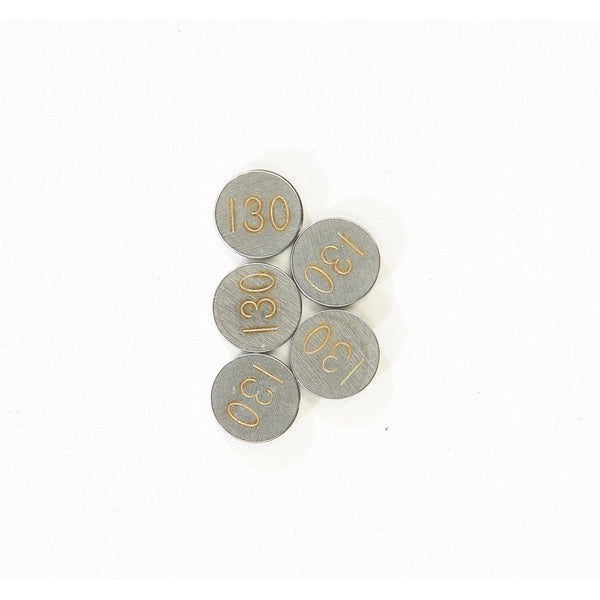 Valve Shims 1.30mmx7.5mm 5/Pk