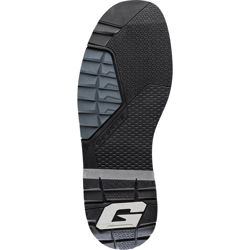 Sg 22 Boot Sole Pair Black/Grey Sz 08
