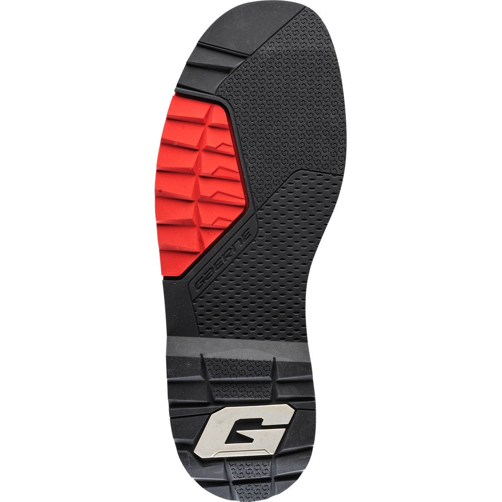 Sg 22 Boot Sole Pair Black/Red Sz 11