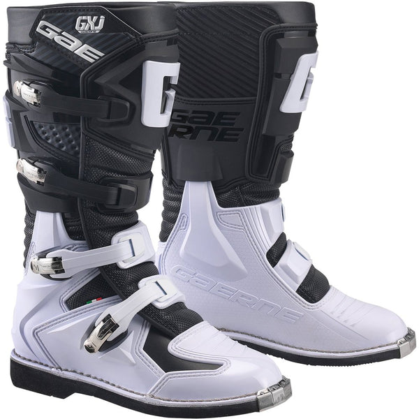 Gx J Boots Black/White Sz 06