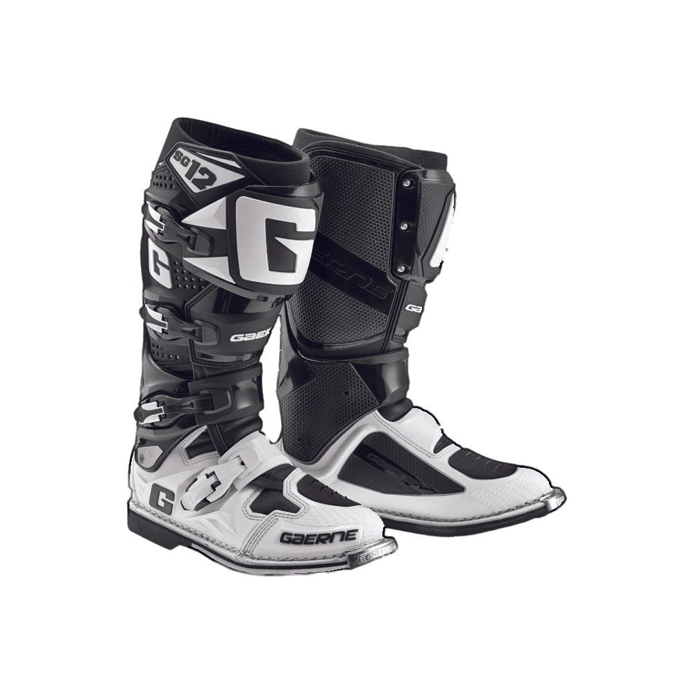 Sg 12 Boots Black/White Sz 13