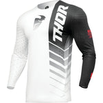 THOR Prime Analog Jersey - Black/White - Large 2910-7685