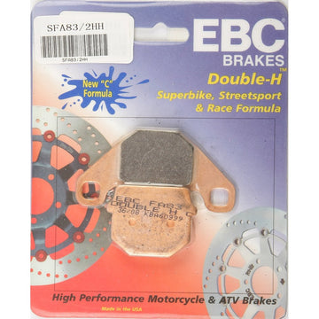Brake Pads Sfa83/2hh Double H Sintered
