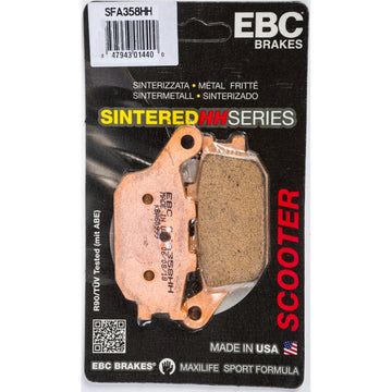 Brake Pads Sfa358hh Double H Sintered