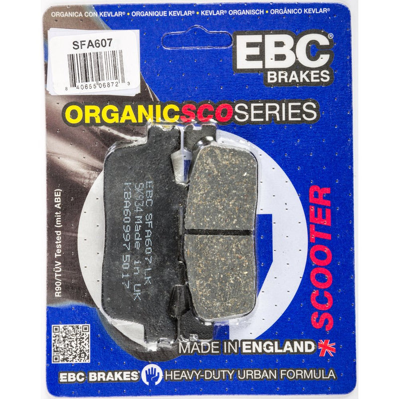 Brake Pads Sfa607 Organic