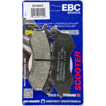 Brake Pads Sfa603 Organic