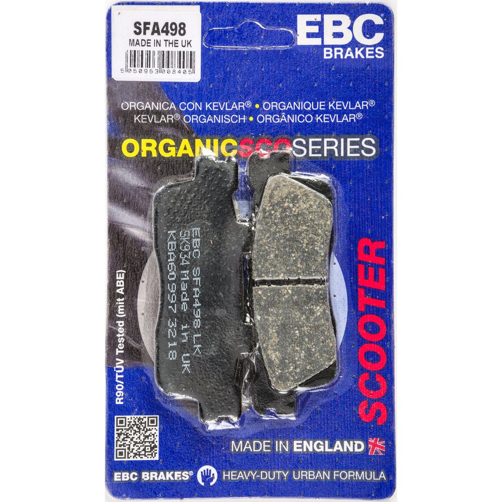 Brake Pads Sfa498 Organic