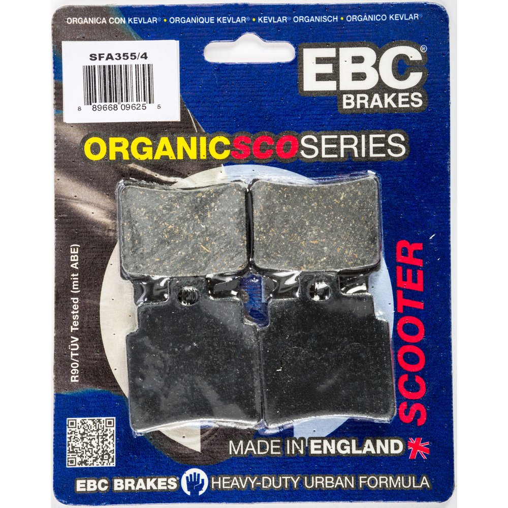 Brake Pads Sfa355/4 Organic