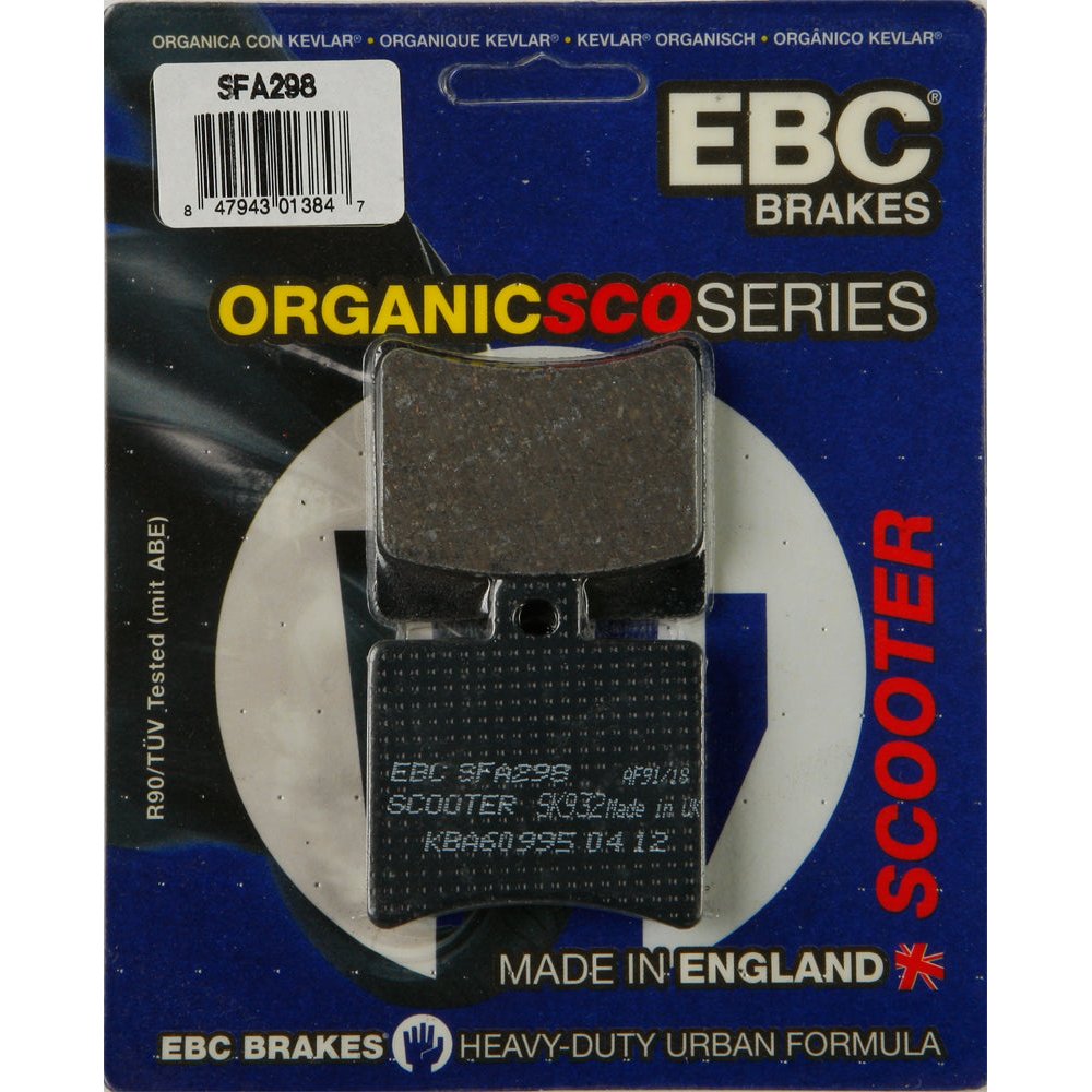 Brake Pads Sfa298 Organic