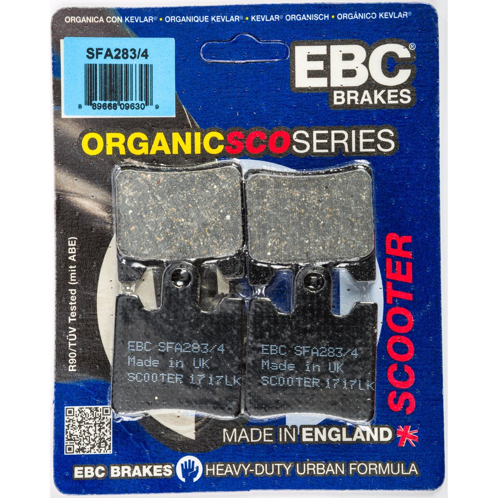 Brake Pads Sfa283/4 Organic