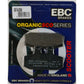 Brake Pads Sfa256 Organic
