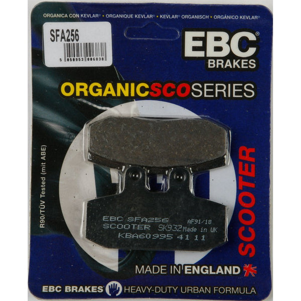Brake Pads Sfa256 Organic