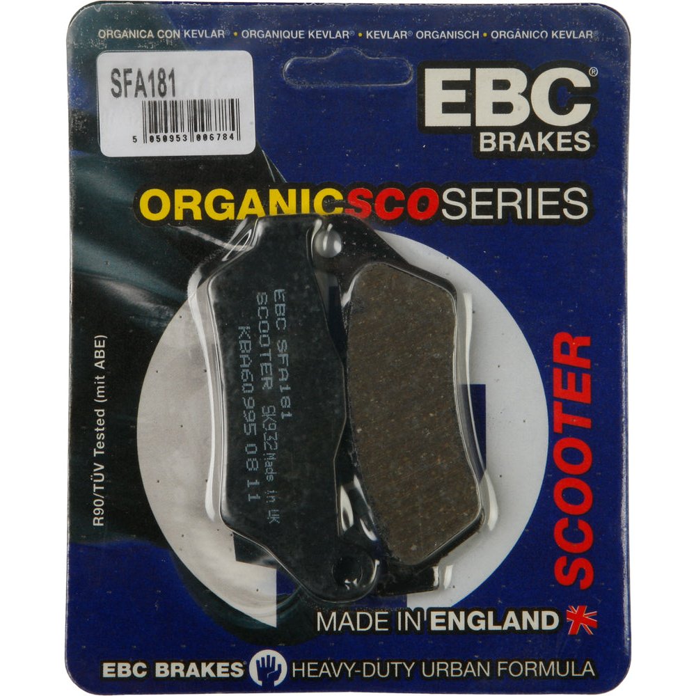 Brake Pads Sfa181 Organic