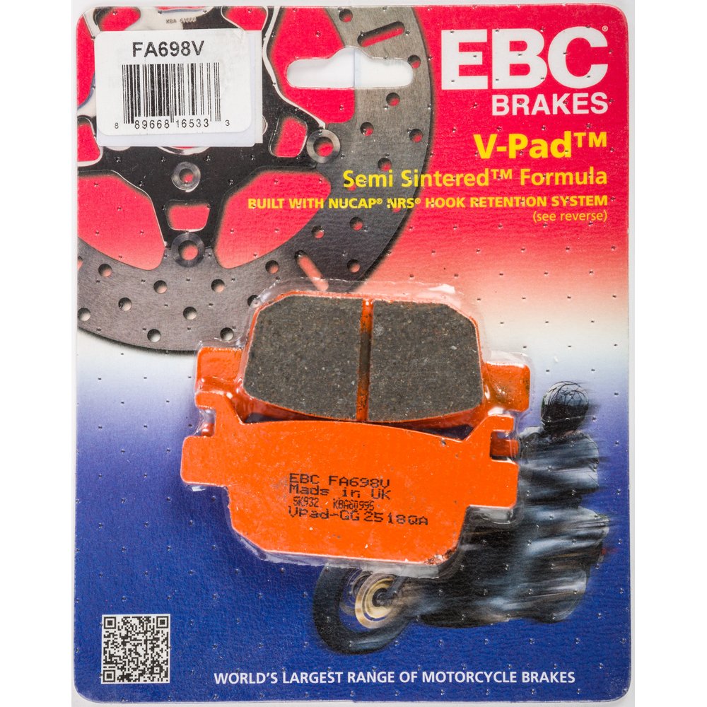 Brake Pads Fa698v Semi Sintered V Series