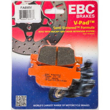 Brake Pads Fa698v Semi Sintered V Series