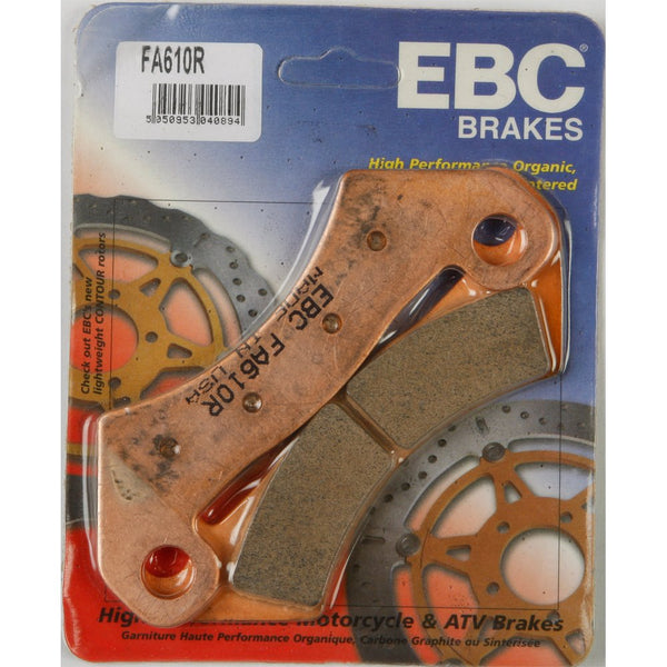 Brake Pads Fa610r Sintered R Series