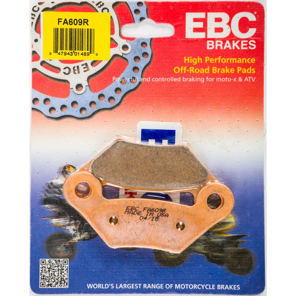 Brake Pads Fa609r Sintered R Series