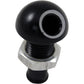 Billet Thru Hull Water Fitting Black 3/8" 45 Deg.