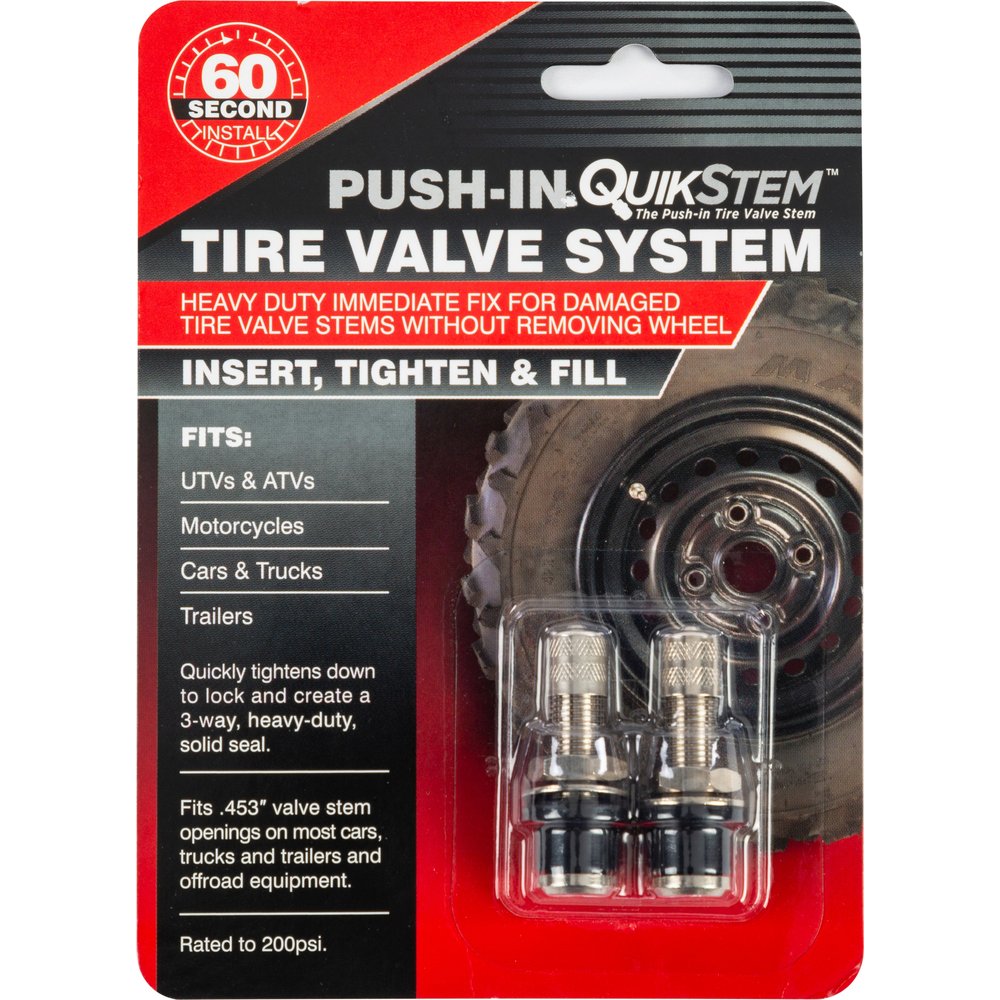 Tire Valve System Push In Quikstem