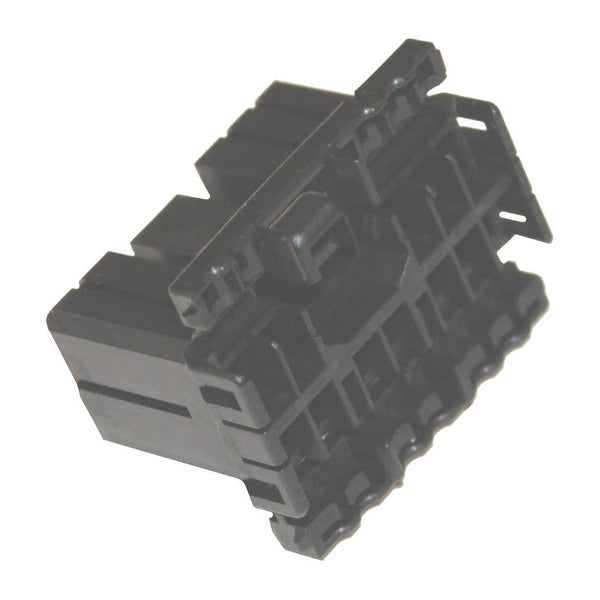Amp 12 Wire Plug Housing Multilock Hd# 73164 96bk