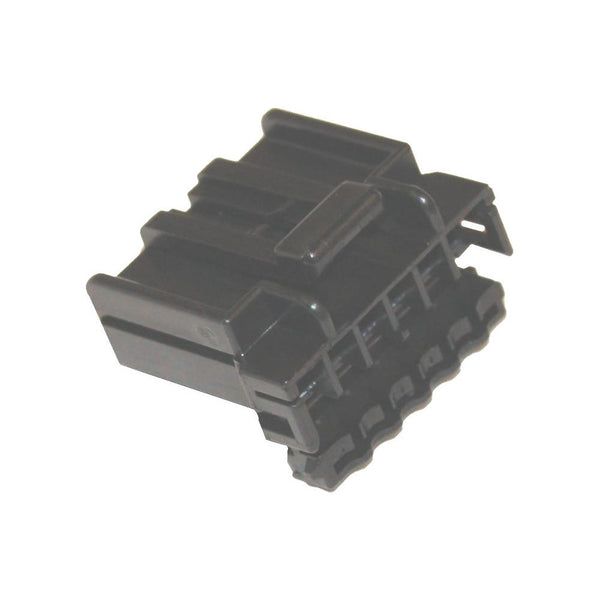 Amp 6 Wire Plug Housing Multilock Hd# 73156 96bk